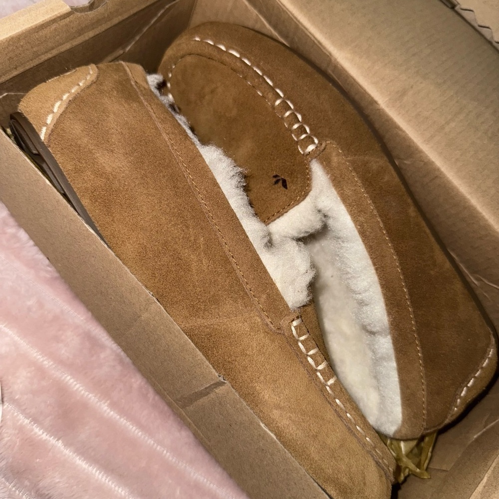 Koolaburra Tan Suede Moccasins